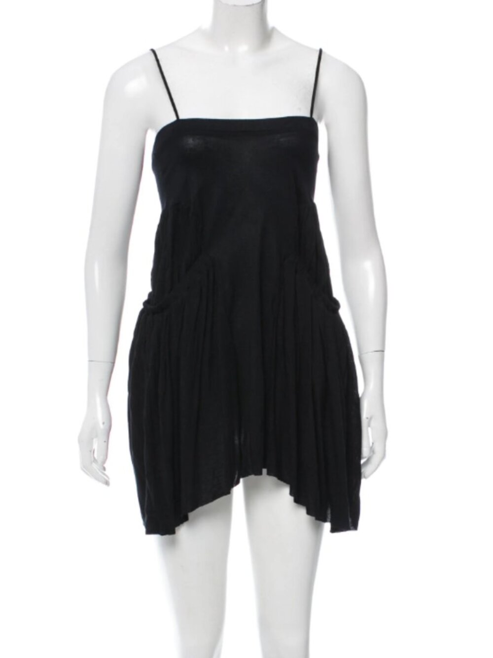 Givenchy Black Strappy Tunic Resortwear XS